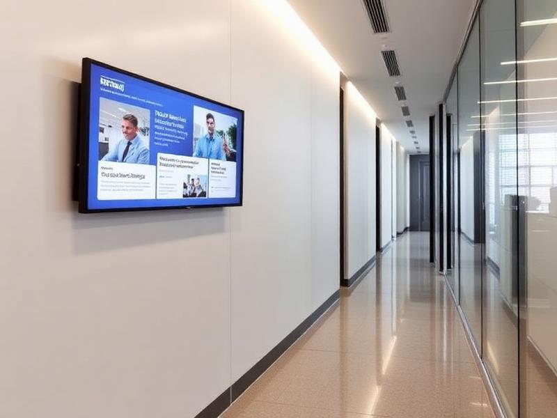 Office Hallway Screen